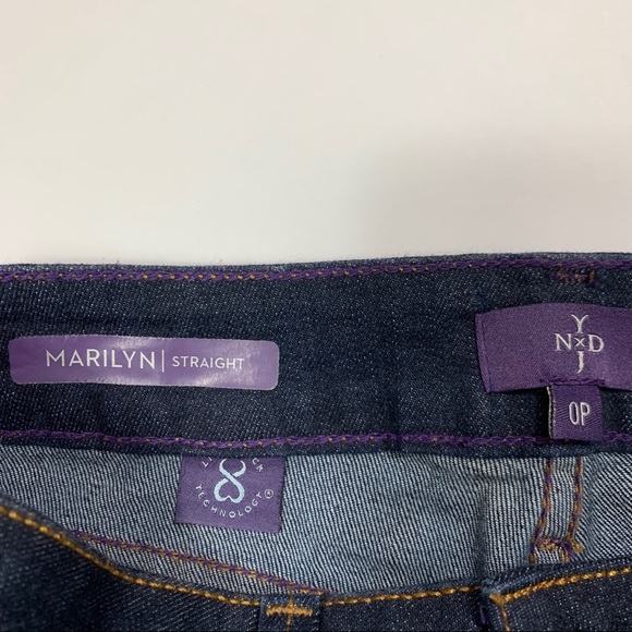 NWT NYDJ Marilyn Straight Jean (Petite) - Picture 5 of 9
